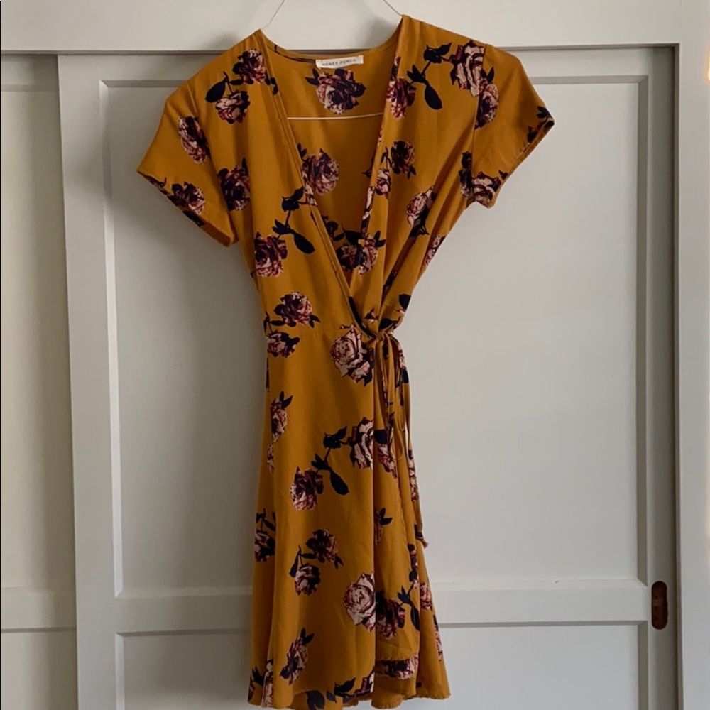 Nordstrom brand Floral wrap dress